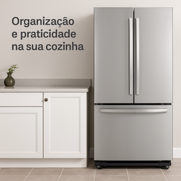 Base Suporte com Rodinhas Ajustável Geladeira Fogão - 3