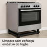Base Suporte com Rodinhas Ajustável Geladeira Fogão - 4