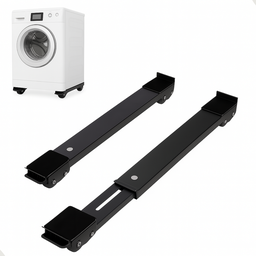 Base Suporte com Rodinhas Ajustável Geladeira Fogão - 1