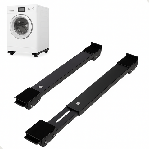 Base Suporte com Rodinhas Ajustável Geladeira Fogão