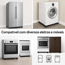 Ver imagem 5 de Base Suporte com Rodinhas Ajustável Geladeira Fogão