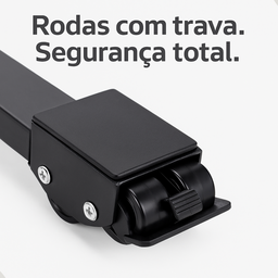 Base Suporte com Rodinhas Ajustável Geladeira Fogão - 7