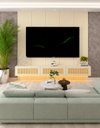 Ver imagem 2 de Conjunto Painel Home Modulo Suspenso TV 85 Polegadas Palina Cor:Off-White