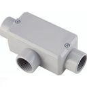 Ver imagem 1 de Condulete Fixo Tipo "t" Tramontina 1.1/2" - com Tampa - com Rosca - com Pintura Tramontina