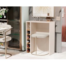 Adega Planejada Orlando Cor Off White / Nature - Comprar Moveis em Casa - 2