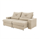 Ver imagem 2 de Sofa Veneza 2.50 Nobly Veludo Bege