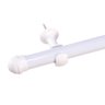 Varão Cortina Simples 3 Metros 28mm Branco - 1