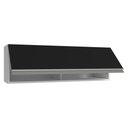 Ver imagem 5 de Armário Aéreo 100 Cm 1 Porta Basculante Branco/preto Glamy Madesa