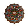Incensário Mandala com Mdf - 1