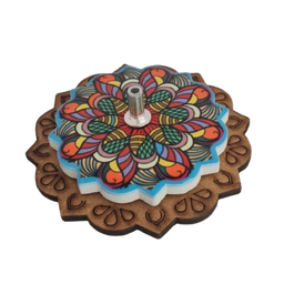 Incensário Mandala com Mdf - 2