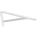 Ver imagem 1 de Mão Francesa Reforçada 20 Cm Branca - Mfr-125200-br - Multivisão Multivisao