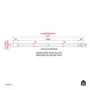 Ver imagem 4 de Mangueira para Ducha Mundaú Pingoo.casa - Prata