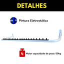 Ver imagem 5 de Kit com Duas Araras Cabideiros Rt Organizador de Cabides Aço Reforçado Loja Closet Quarto