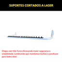 Ver imagem 6 de Kit com Duas Araras Cabideiros Rt Organizador de Cabides Aço Reforçado Loja Closet Quarto