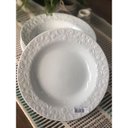 Ver imagem 2 de Prato Fundo Redondo 23,5cm em Porcelana com Relevo Tassel Germer Branco