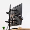 Ver imagem 2 de Suporte 4 Monitores Articulado Profissional Ajustavel Ergonomico Home Office 15 a 32 Polegadas 40kg