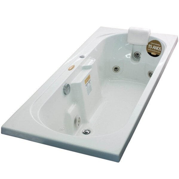 Banheira Hidromassagem Jacuzzi Spazia 75 1,80m x 75cm x 46cm - 06 Jatos - Com aquecedor - 2