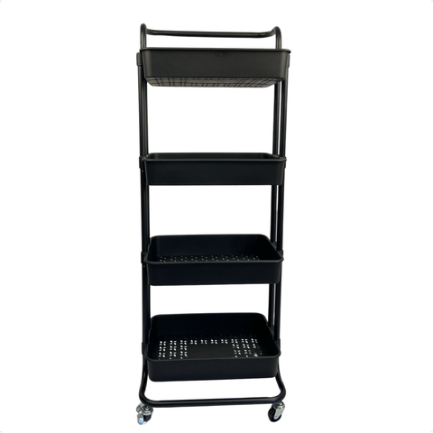 Prateleira Organizador Multiuso 4 Andares com Rodinhas