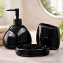 Ver imagem 1 de Kit Lavabo Banheiro 3 Peças Sabonete Líquido Escova / 094 Pgb Kit para Banheiro e Lavabo 094