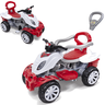 Carrinho de Passeio e Pedal Bebe Maral Quadriciclo Vermelho - 1