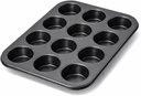 Ver imagem 1 de Forma para Cupcake e Muffin 12 Cavidades Antiaderente Relobraz