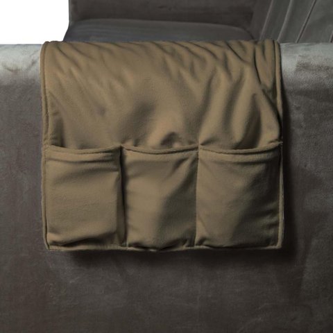 Porta Controle em Tecido Suede para Sofá Herrero
