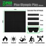 Piso de Borracha Olympic Play 40mm - 1,00x1,00m - Azul - 3