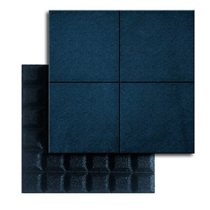 Piso de Borracha Olympic Play 40mm - 1,00x1,00m - Azul