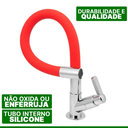 Ver imagem 6 de Torneira de Bancada Silicone Flexível Azul Pia Gourmet Cozinha 1/2 Volta Colors Snel