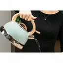 Ver imagem 2 de Chaleira de Inox com Apito Brinox 2,7 L Roma com Indução Verde