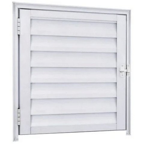 Porta Abrigo Alumínio Branco - Linha Resistence - 60cm - 80cm
