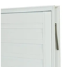 Porta Abrigo Alumínio Branco - Linha Resistence - 60cm - 80cm - 2