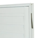Ver imagem 2 de Porta Abrigo Alumínio Branco - Linha Resistence - 60cm - 80cm