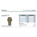 Ver imagem 2 de Válvula Fundo De Poço Com Tela De Metal 2.1/2 Pol Emmeti