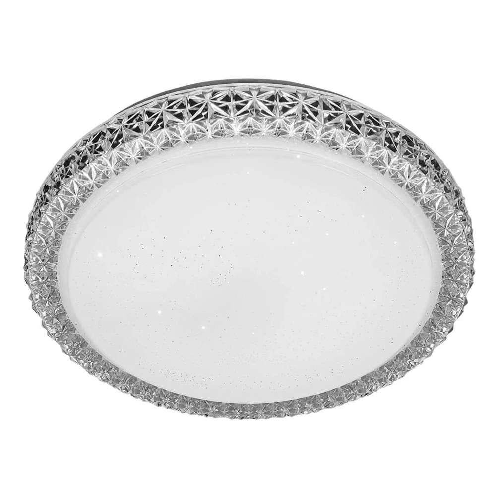 Plafon Shine LED Redondo Liso 24W Sobrepor 3.000K Blumenau MadeiraMadeira