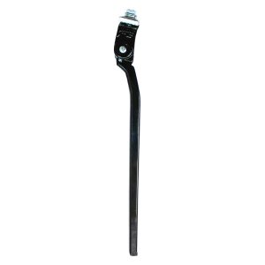 Descanso Central Bicicleta Preto Fixo Aluminio Aro 26 C/ Parafuso