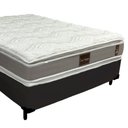 Ver imagem 7 de Cama Box Casal Sintético + Colchão Prime Casal Las Vegas 138x188x73: Marrom
