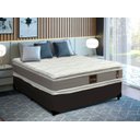 Ver imagem 3 de Cama Box Casal Sintético + Colchão Prime Casal Las Vegas 138x188x73: Marrom