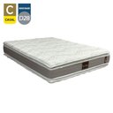 Ver imagem 2 de Cama Box Casal Sintético + Colchão Prime Casal Las Vegas 138x188x73: Marrom