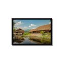 Ver imagem 1 de Quadro Decorativo Casa Bambu: Mod. 0365 Collor-ink Mod.0365 50 X 75cm Preto