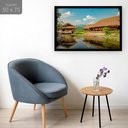 Ver imagem 2 de Quadro Decorativo Casa Bambu: Mod. 0365 Collor-ink Mod.0365 50 X 75cm Preto