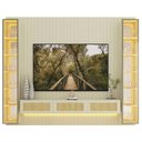 Ver imagem 2 de Estante Ripado para TV até 84" com LED 322cm x 250cm 100% MDF Majestade/Nativ