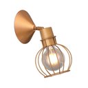 Ver imagem 2 de LUMINÁRIA PAREDE ARANDELA ARAMADO MINI ESFERA GOLD - 3008/AR GLD