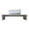 Mesa De Cabeceira Suspensa Mdf Nicho Quarto 30x60x31cm - 5
