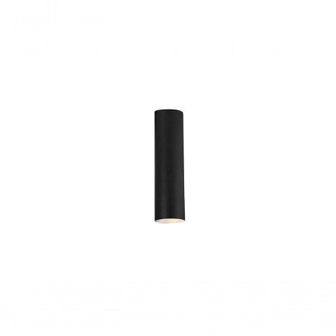 Plafon Sobrepor Bela Tubo 974 Preto Acend Iluminação