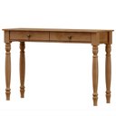 Ver imagem 1 de Aparador Madeira Maciça 2 Gavetas 120 Cm 8933 Freijo Milani Store