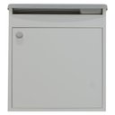 Ver imagem 3 de Tanque de Lavanderia 22 Lts + Gabinete Mdf Suspenso + Sifão Cor:branco