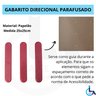 Elemento Tátil Direcional Pvc Parafusado Vermelho - 5
