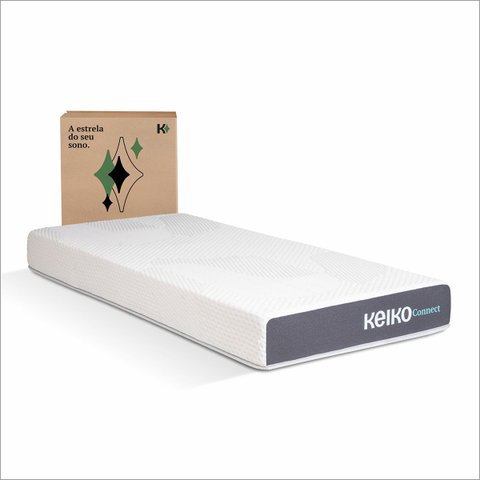 Colchão Solteiro 18cm 100% Espuma D33 18x88x188 Keiko Colchões