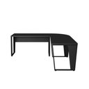 Ver imagem 4 de Mesa em L Escritório 210cm X 210cm Pés Metal F5 Office Cor:preto
